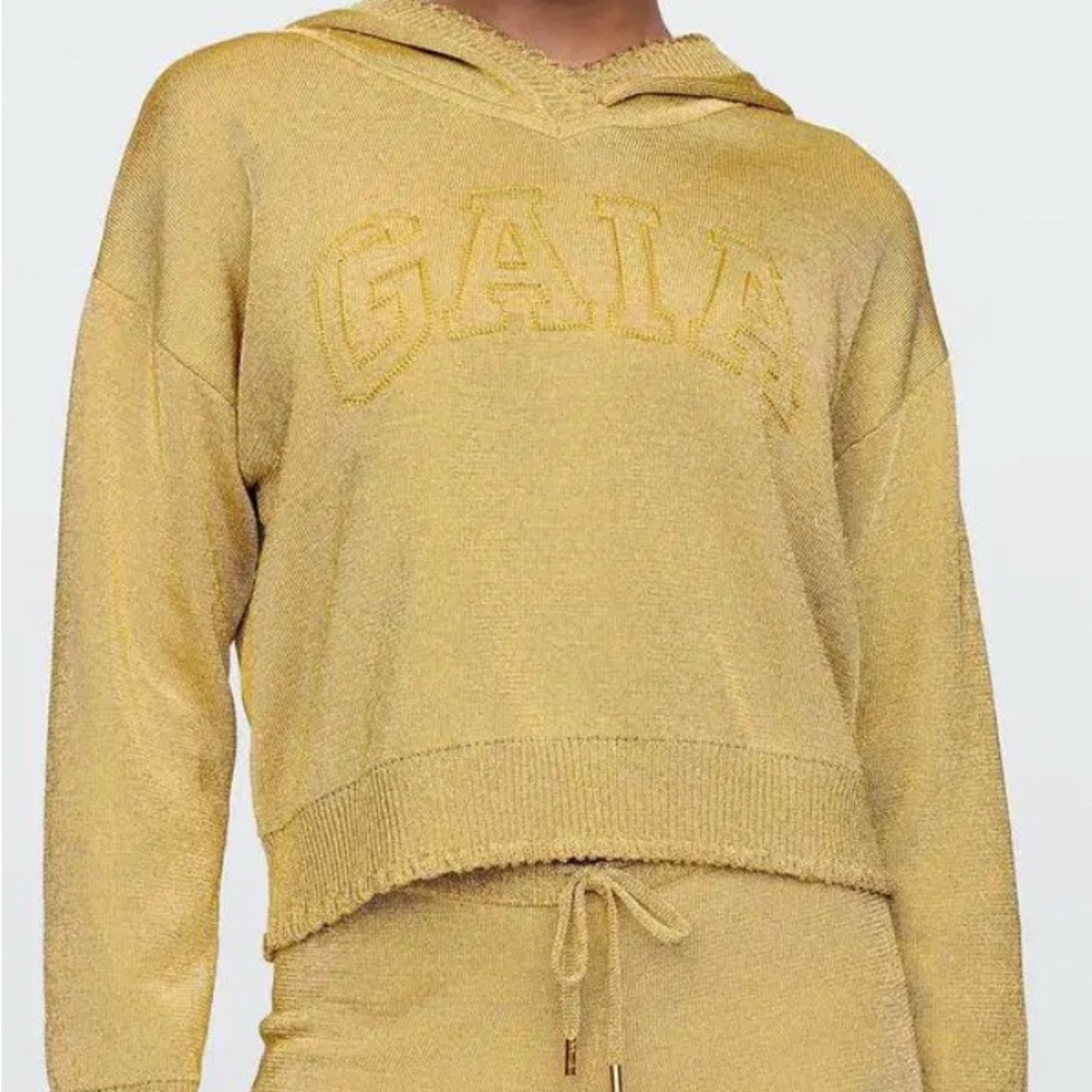 Gap × Cult Gaia Metallic Hoodie in  XLarge excellent condition